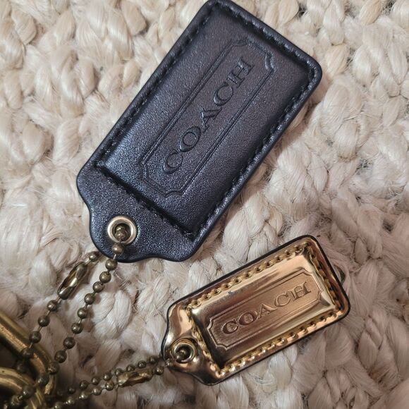 Coach Leopard Print Shoulder Bag - Black and Tan - Picture 14 of 16